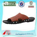 customize leather men beach sandal